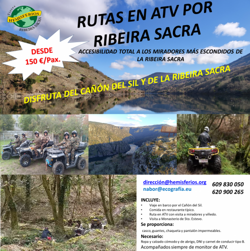 RUTA RIBEIRA SACRA EN ATV